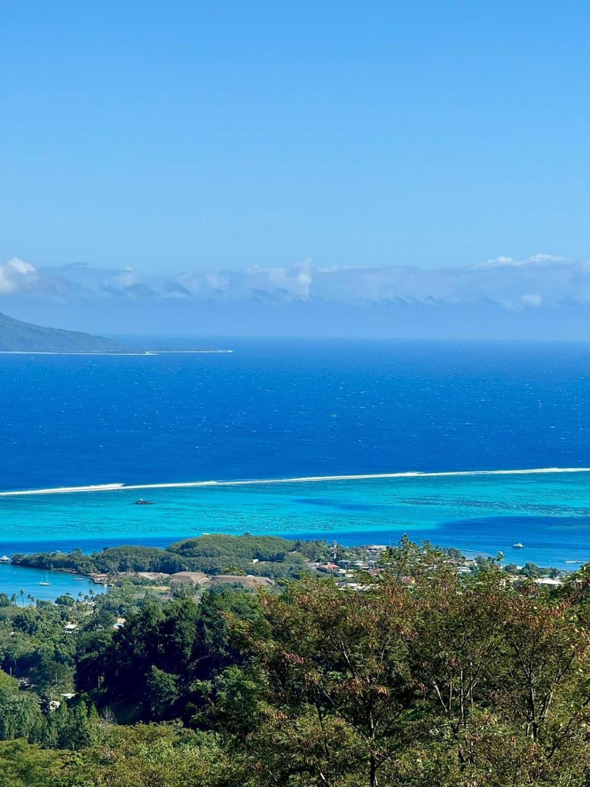 Logement Cosy Avec Piscine Et Vue Tahiti Punaauia Luaran gambar